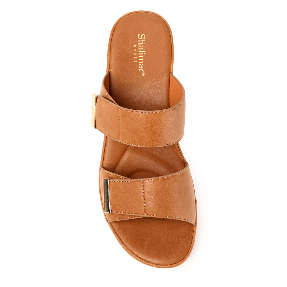 Luxe Comfort Wedge Sandals