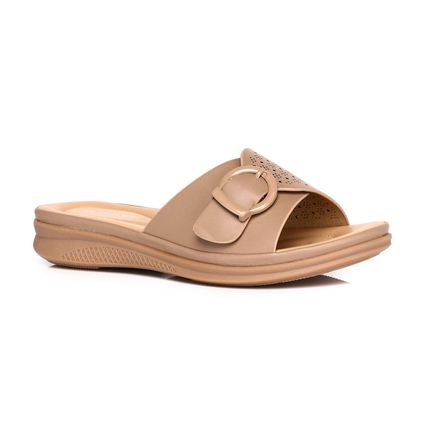 Aurelia Comfort Buckle Slide Sandals