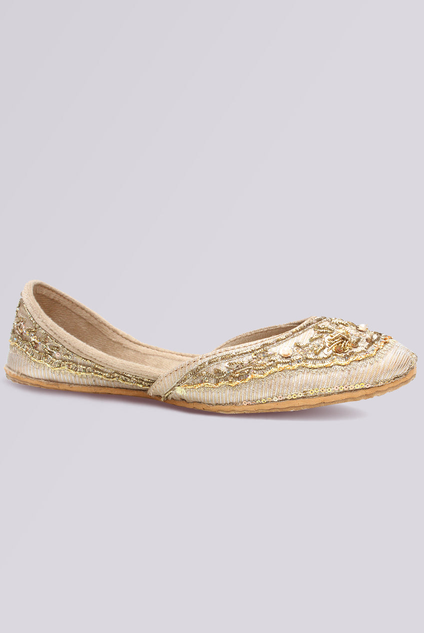 Golden Royale Embellished Khussa