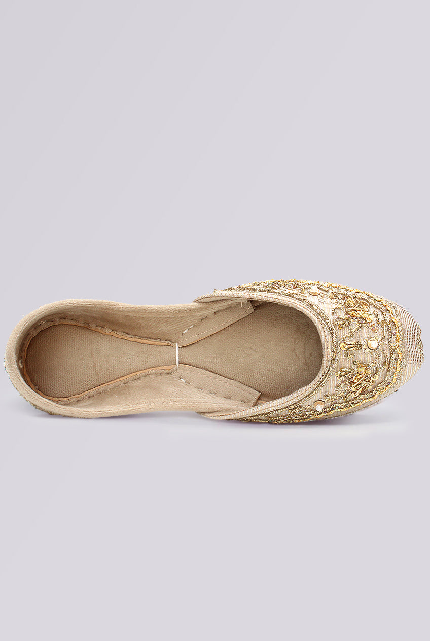 Golden Royale Embellished Khussa
