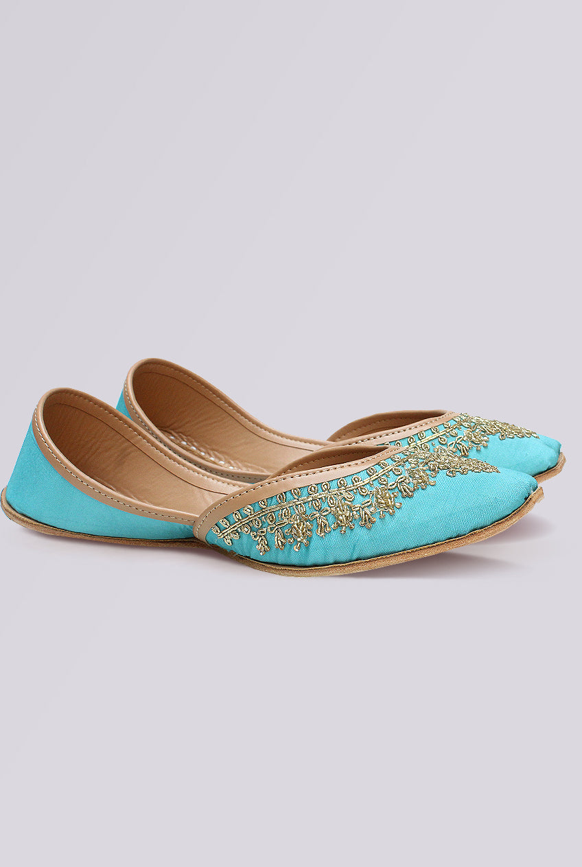 Azurea Handcrafted Punjabi Jutti