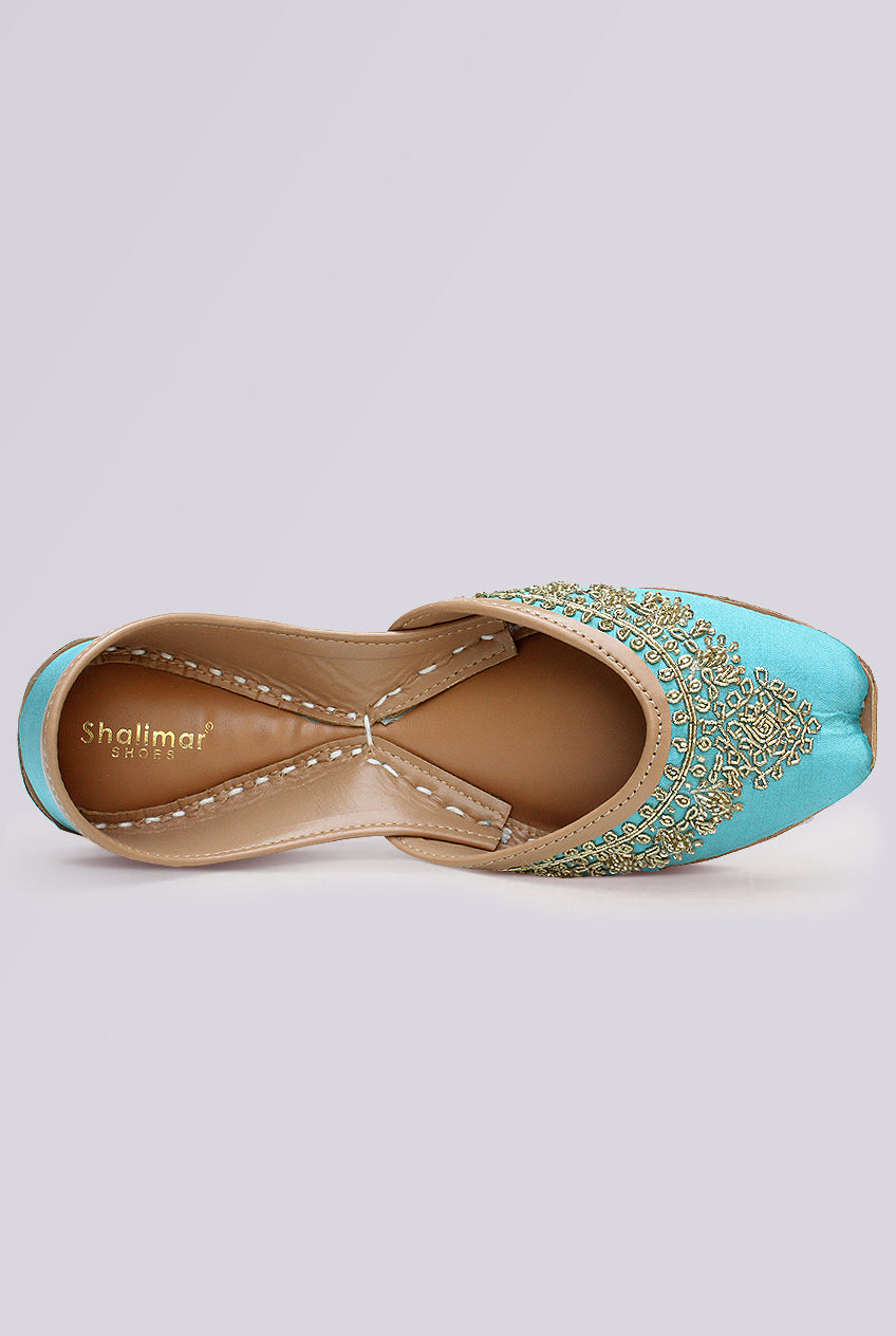 Azurea Handcrafted Punjabi Jutti
