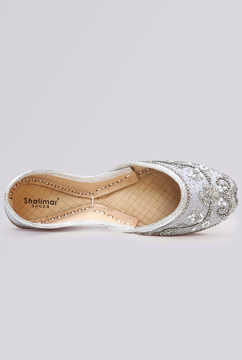 Celestia Floral Embellished Khussa